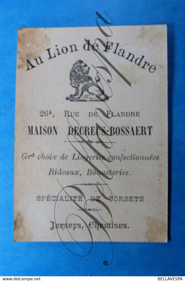 Au Lion De Flandre Maison Decreus-Bossaert   Chromographie - Other & Unclassified