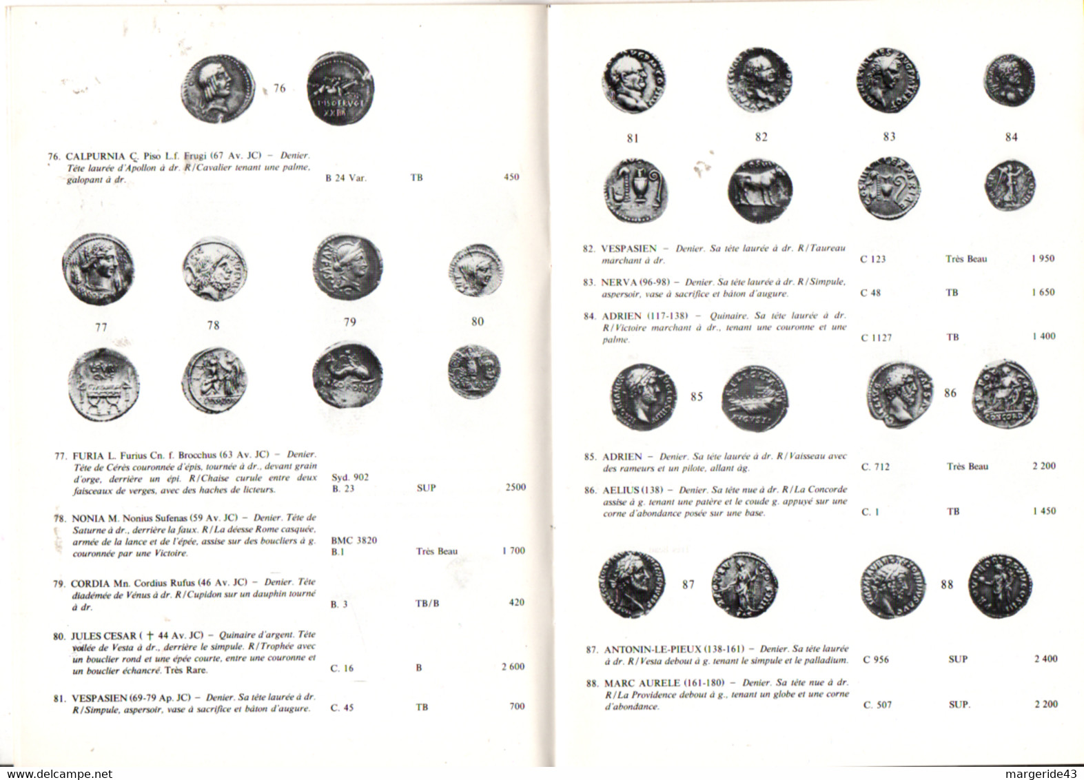 CATALOGUE NUMISMATIQUE BANQUE PÖPULAIRE DU NORD 1982 - Livres & Logiciels