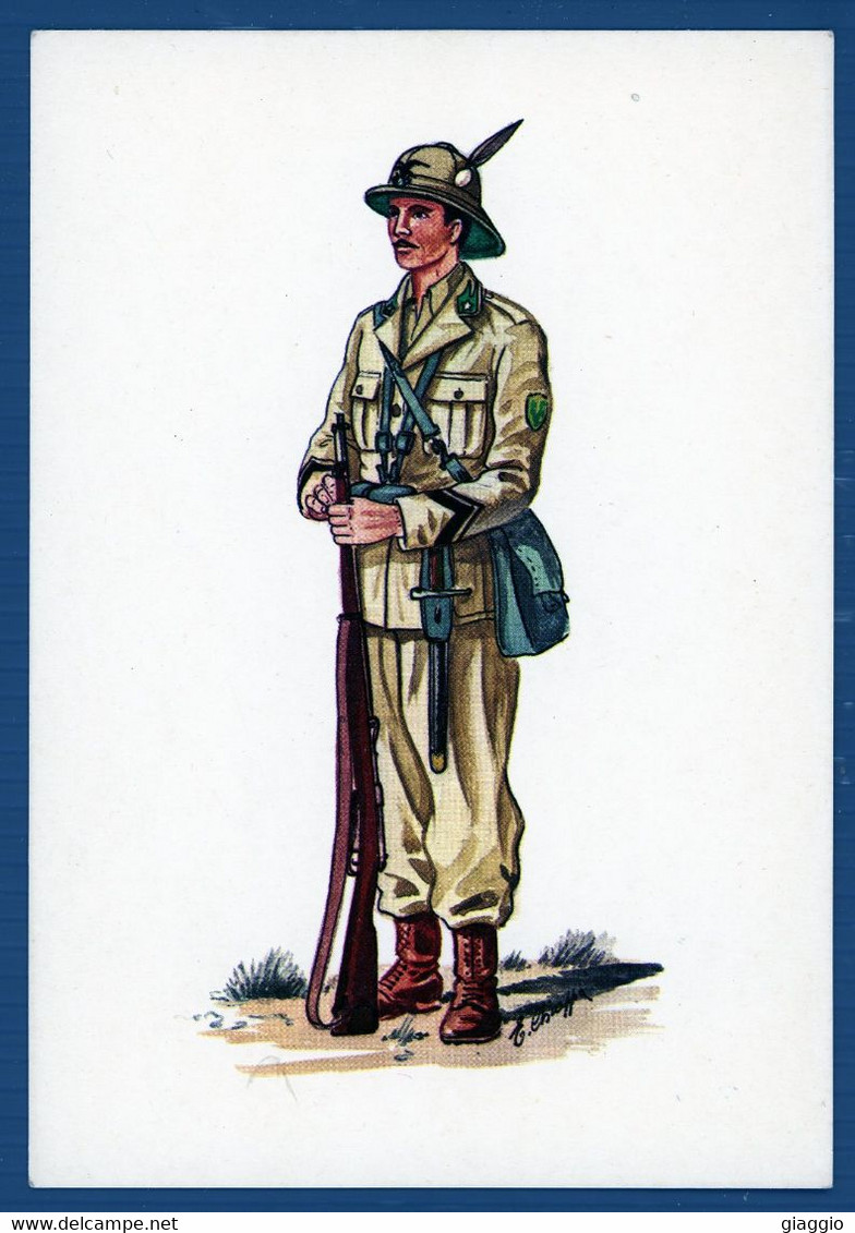 °°° Cartolina - N. 427 - 5° Reggimento Alpini Uniforme Storiche Nuova °°° - Divise