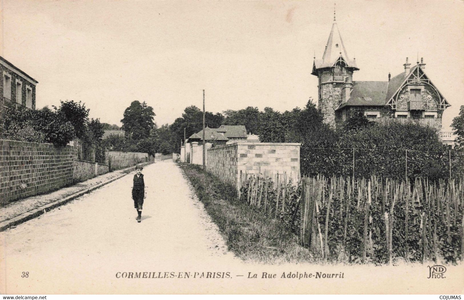 95 - CORMEILLES EN PARISIS - S08566 - La Rue Adolphe Nourrit - L1 - Cormeilles En Parisis