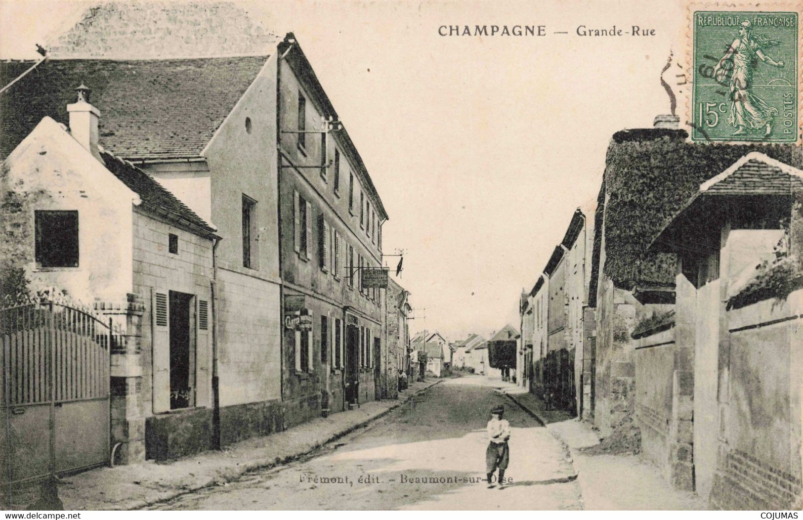 95 - CHAMPAGNE - S08576 - Grande Rue - L1 - Champagne Sur Oise
