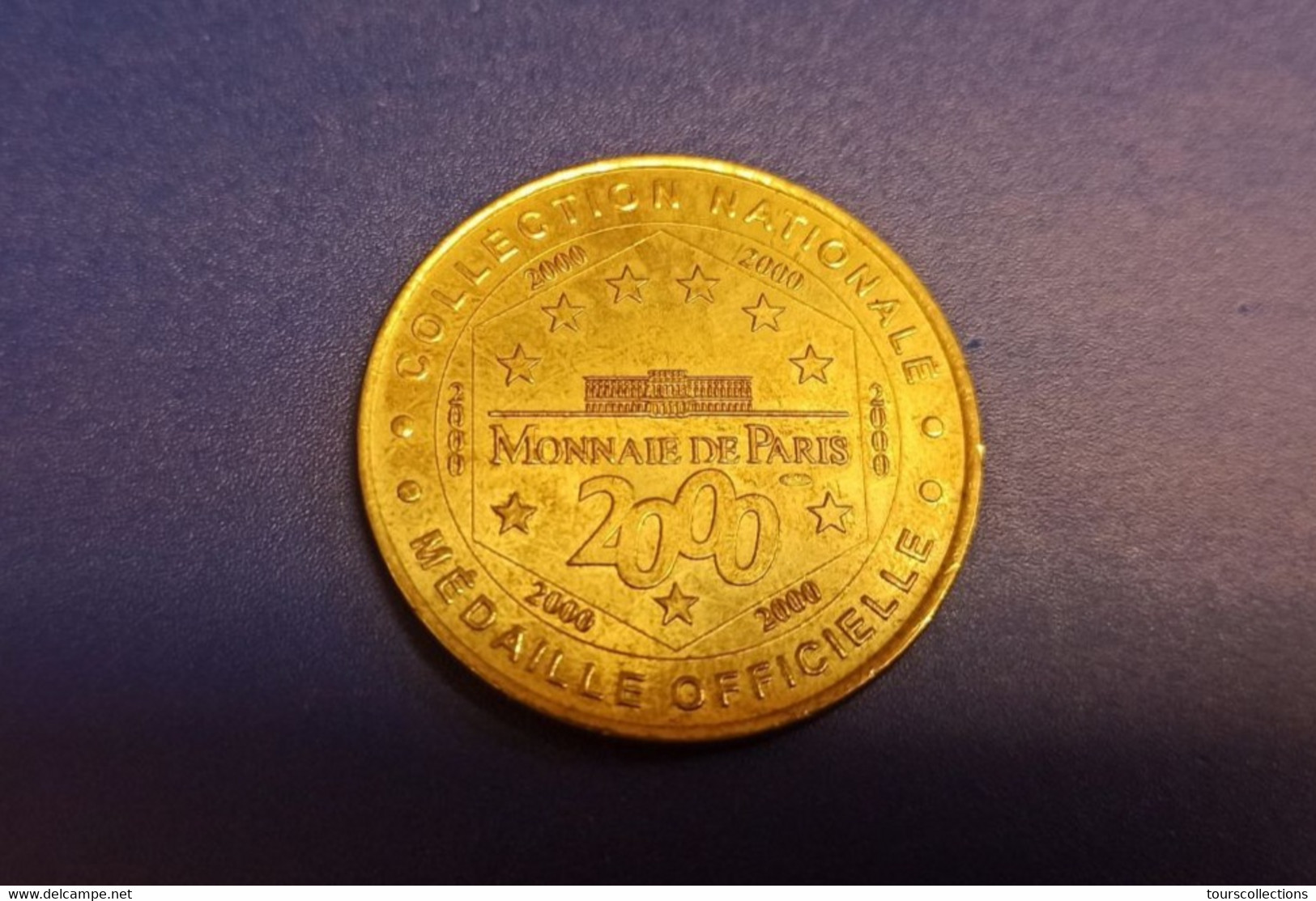 JETON TOURISTIQUE De 2000 - MARSEILLE Notre Dame De La Garde Dpt 13 -  MÉDAILLE TOURISTIQUE MONNAIE DE PARIS MDP - 2000