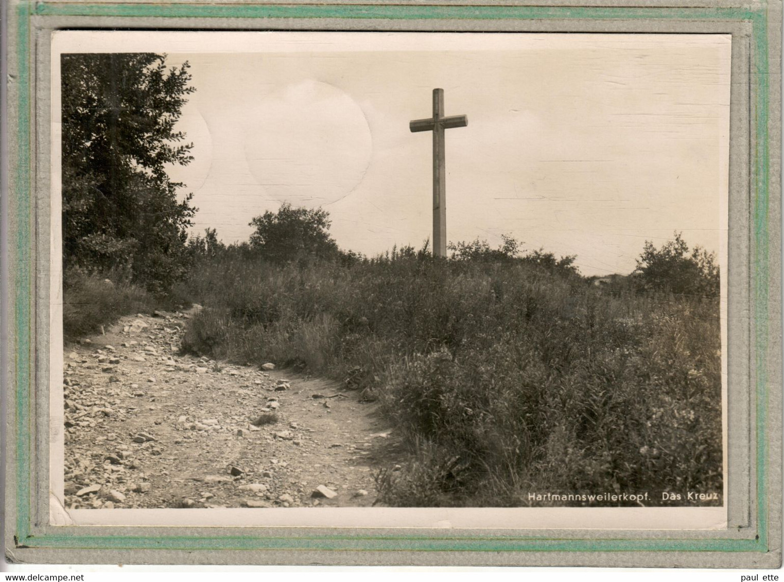 CPSM - VIEIL-ARMAND (68) HARTMANNSWILLERKOPF - La Croix En 1947 - Ottmarsheim