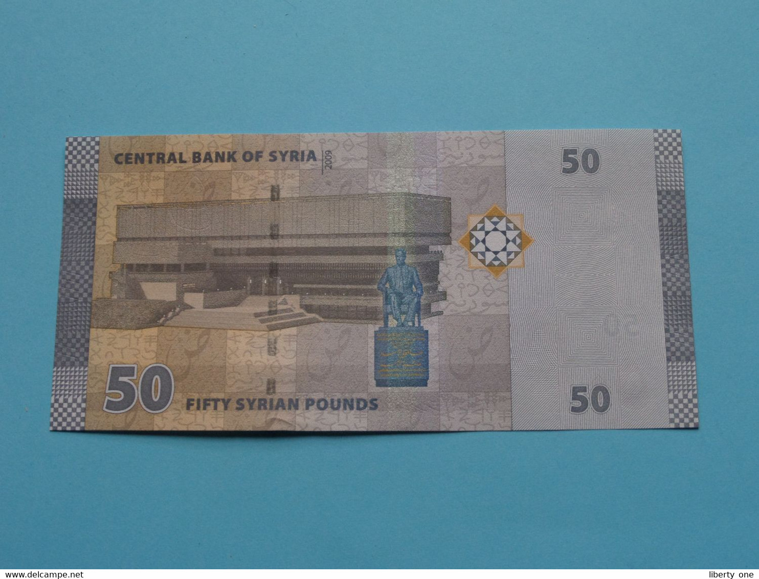 50 ( Fifty ) Syrian Pounds > 2009 > Central Bank Of Syria ( For Grade, Please See Photo ) UNC ! - Syria