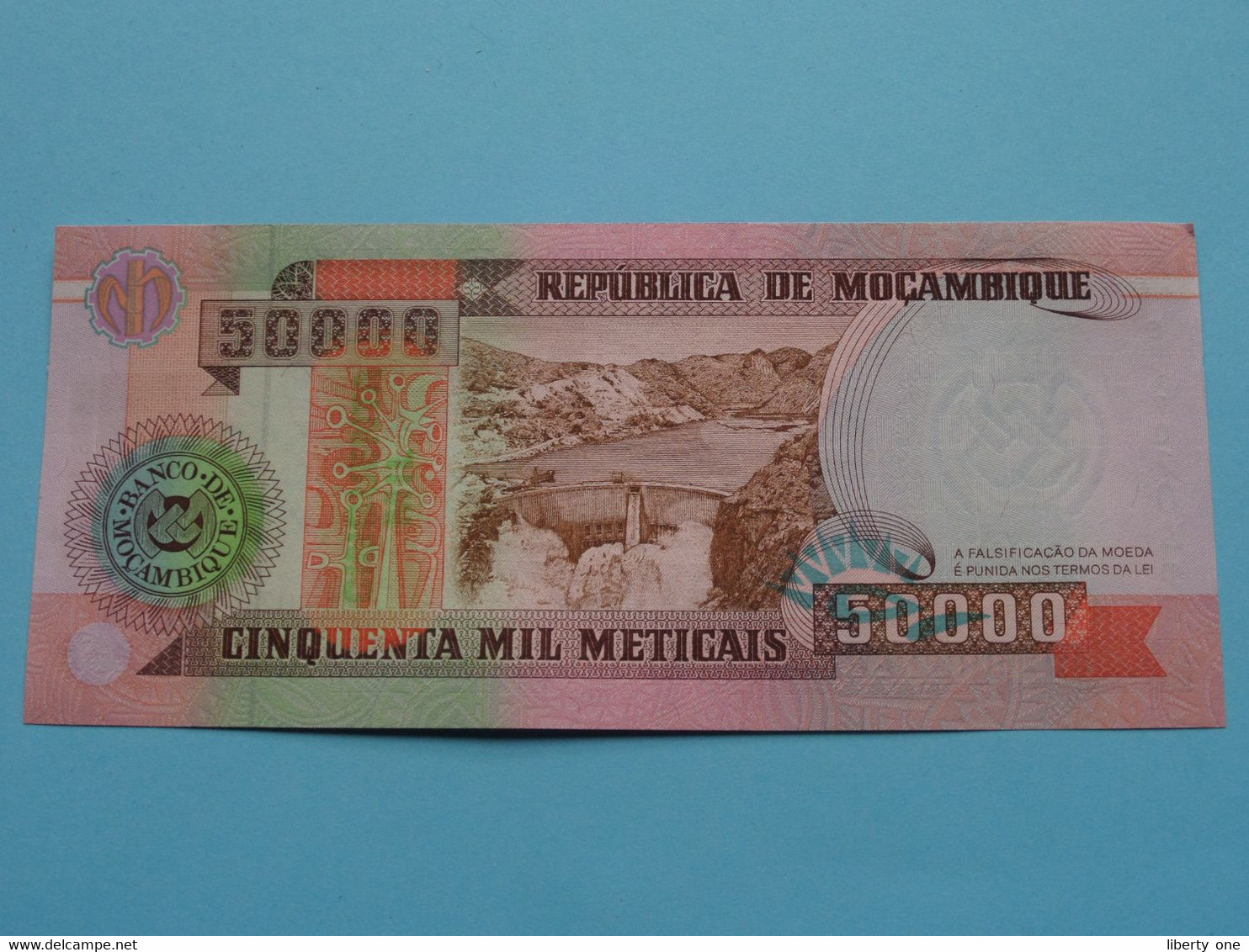 50.000 Meticais (1993) Mocambique ( For Grade See SCANS ) UNC ! - Mozambique