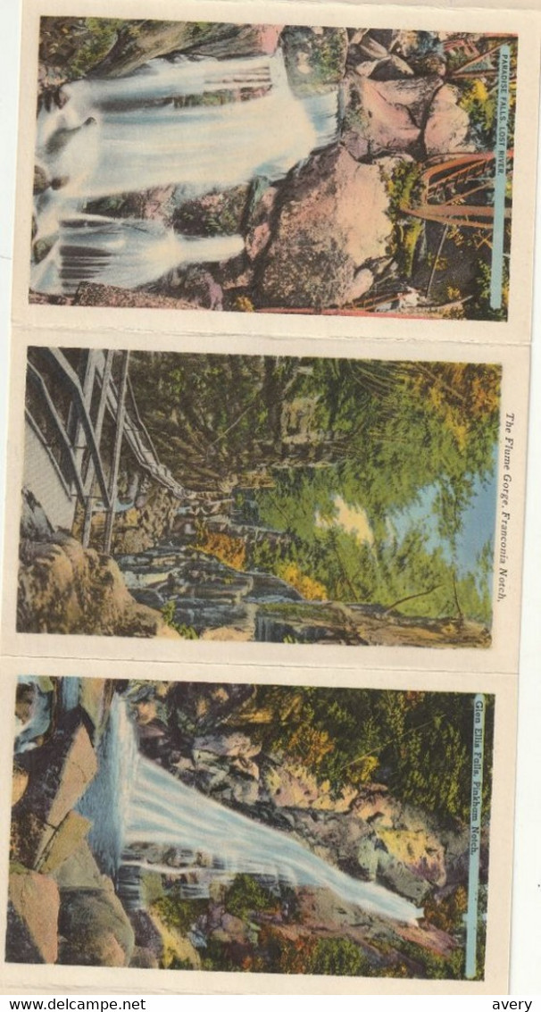 Souvenir Folder Of The White Mountains, New Hampshire - White Mountains