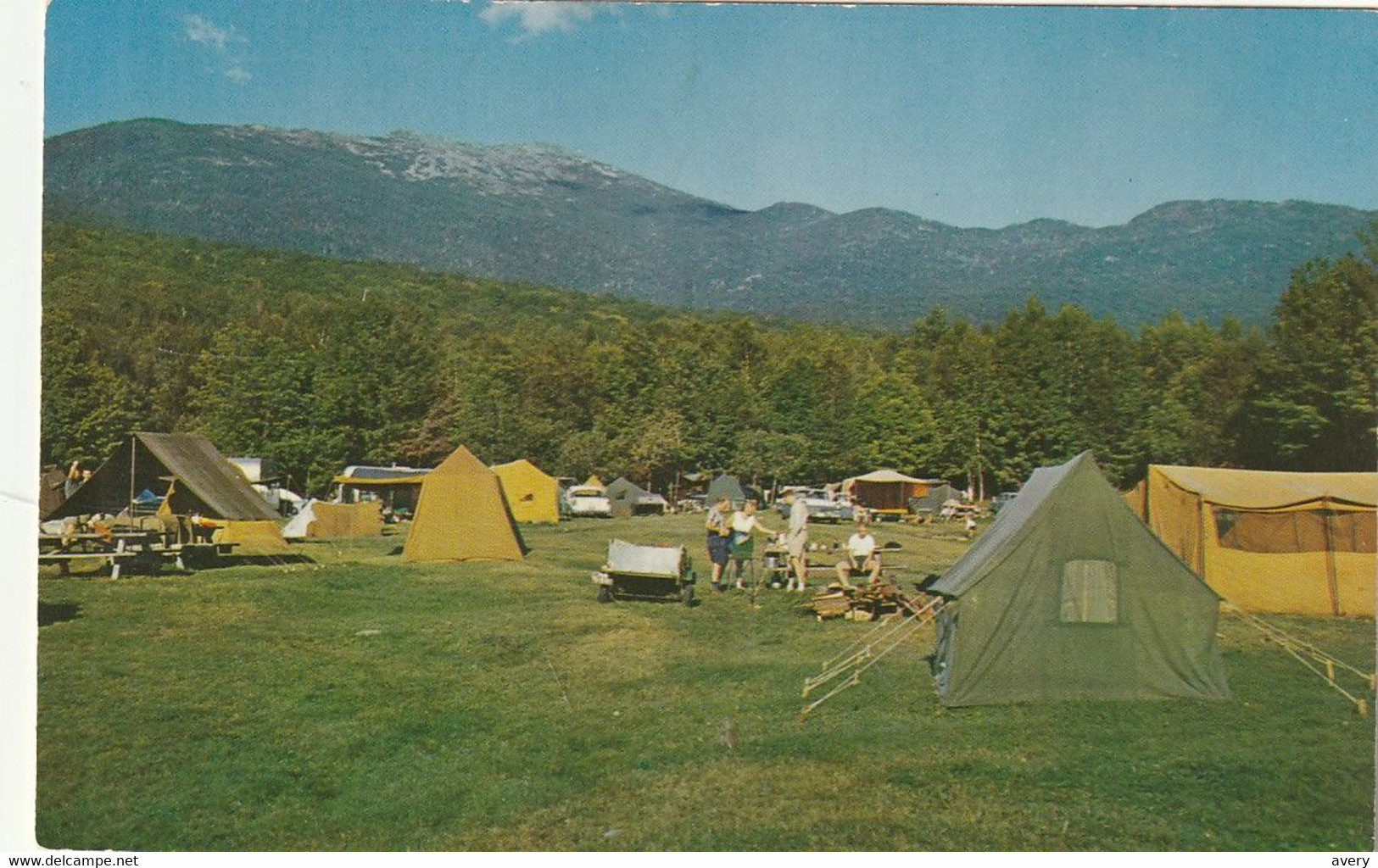 Dolly Copp Camp Grounds, Pinkham Notch, White Mountains, N. H. - White Mountains