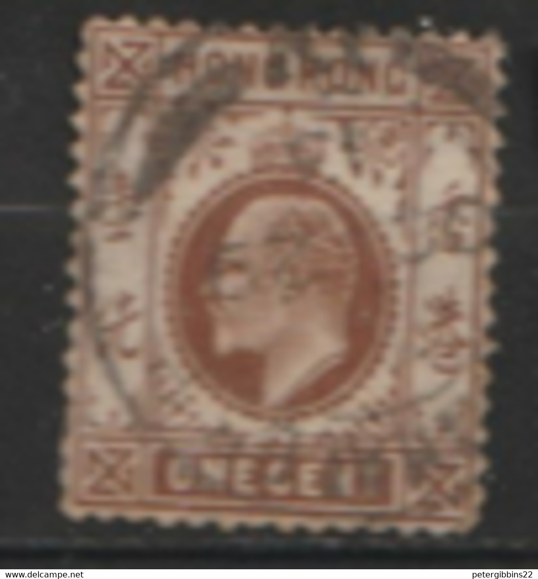 Hong Kong   1908 SG  91   1c  Fine Used - Oblitérés