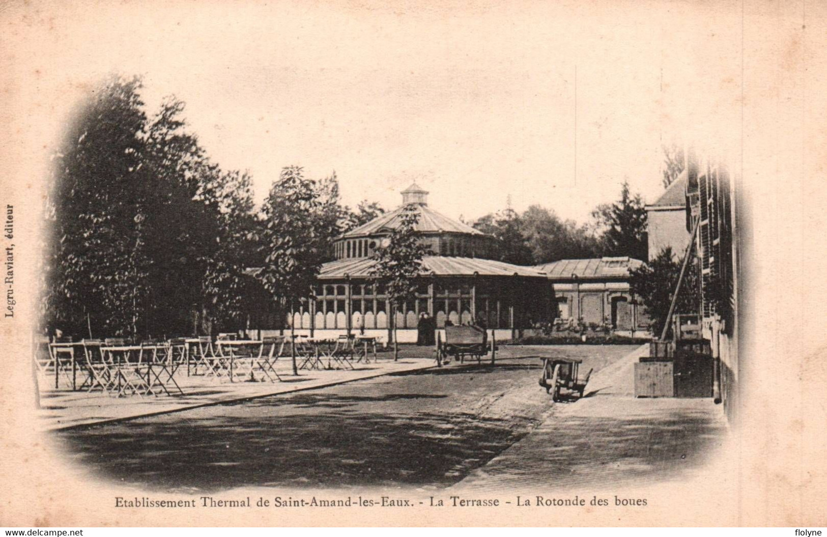 Saint Amand Les Eaux - établissement Thermal - La Terrasse - La Rotonde Des Boues - Thermes - Saint Amand Les Eaux