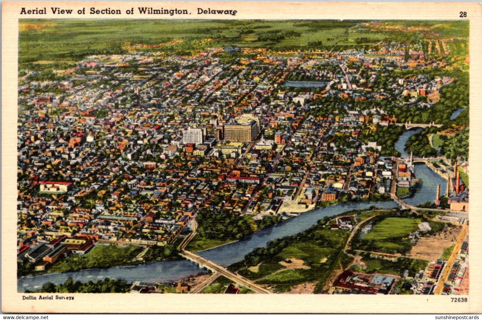 Delaware Wilmington Aerial View - Wilmington