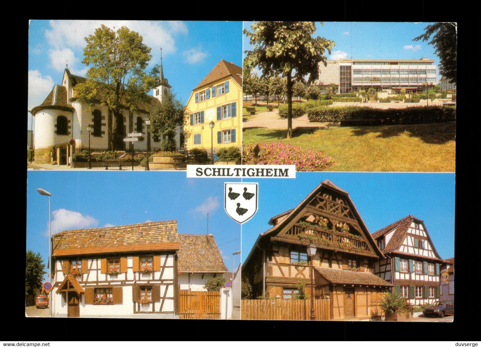 67 Bas Rhin Schiltigheim Carte Postale Multivues - Schiltigheim