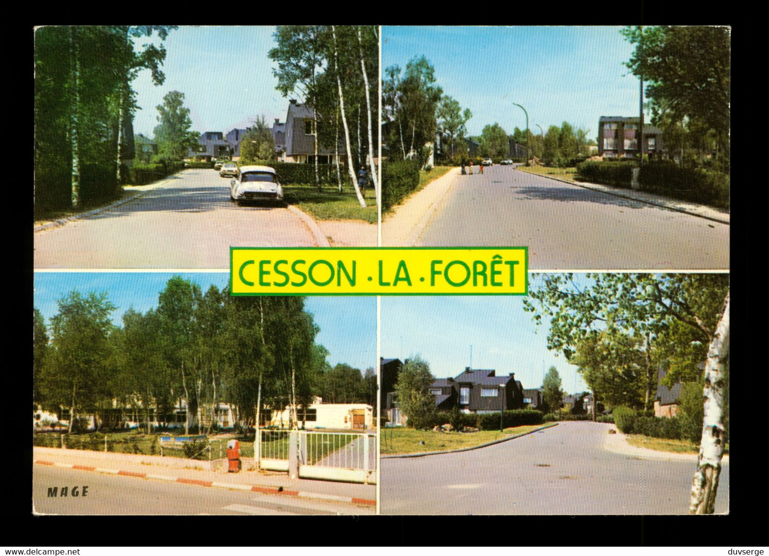 77 Seine Et Marne Cesson La Foret Carte Postale Multivues - Cesson