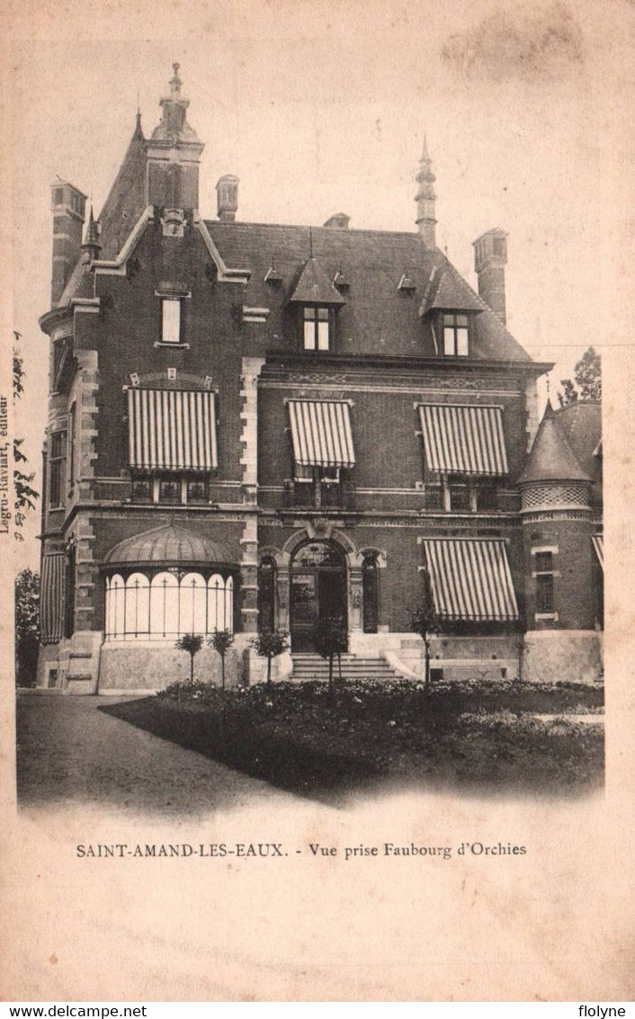 Saint Amand Les Eaux - Villa , Vue Prise Du Faubourg D'orchies - Saint Amand Les Eaux