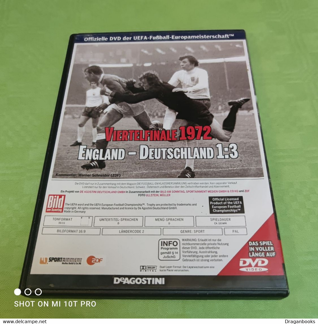 Die Fussball WM Klassiksammlung 1 - Viertelfinale 1972 - England - Deutschland 1:3 - Sport