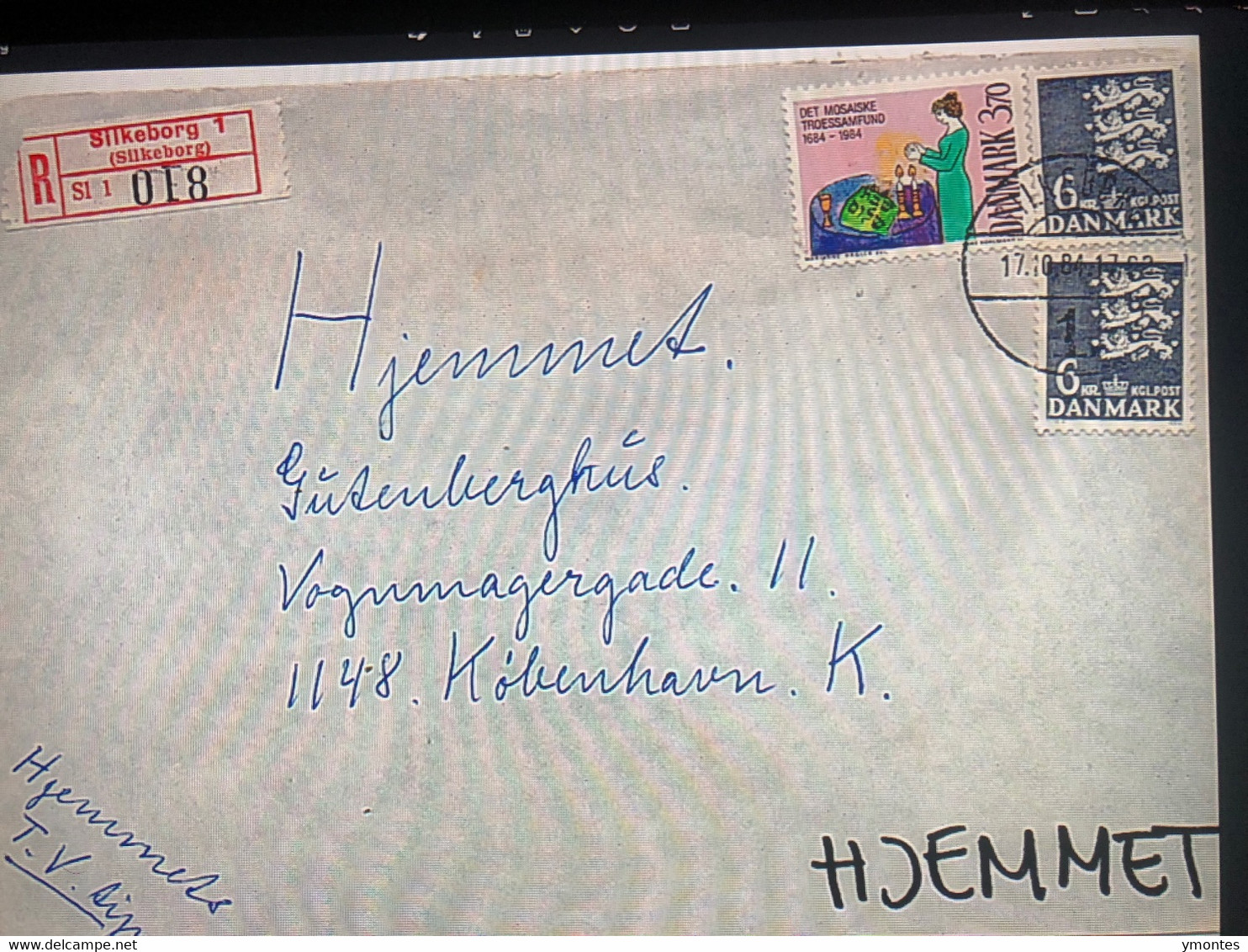 Judaica - Jewish In Danmark - Storia Postale