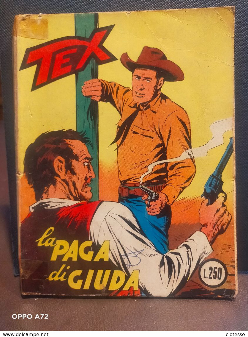 Tex N.106 La Paga Di Giuda - Tex