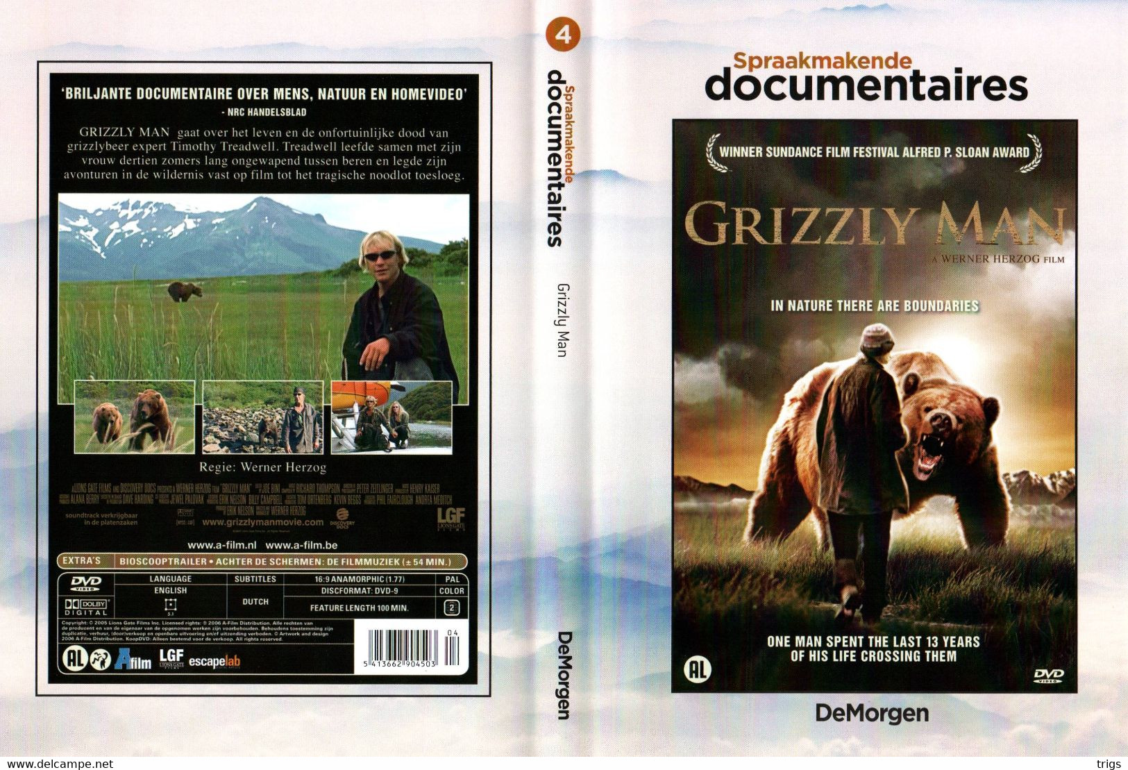 DVD - Grizzly Man - Documentari