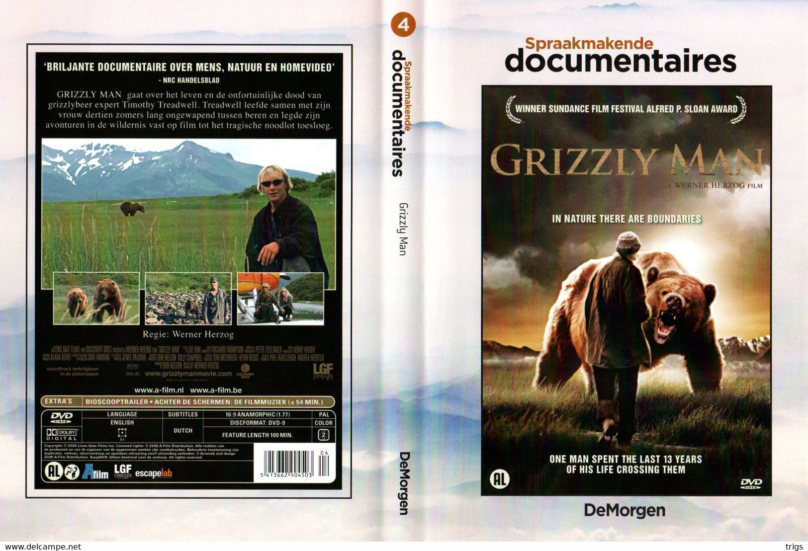 DVD - Grizzly Man - Documentaires
