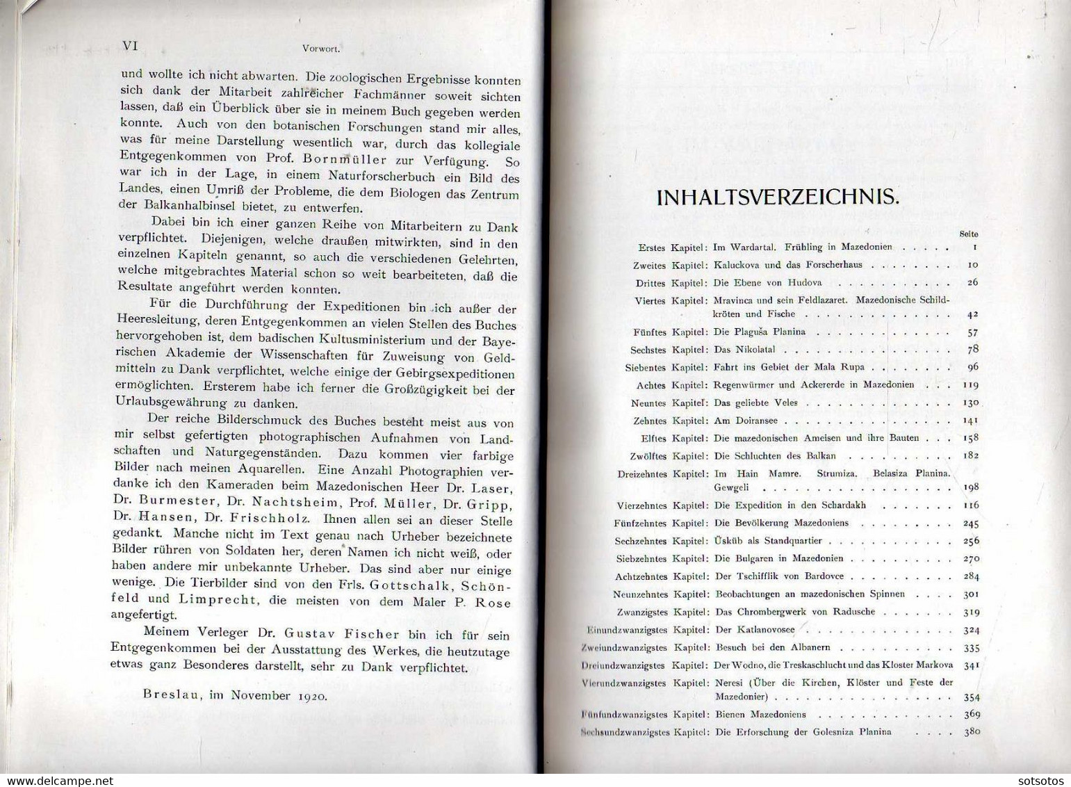 Mazedonien Dr. Franz Doflein 1921 Ed. Verlagvon Gustav Fischer With 592 Pages With 295 Pictures - Excellent Copy Like Ne - Unclassified