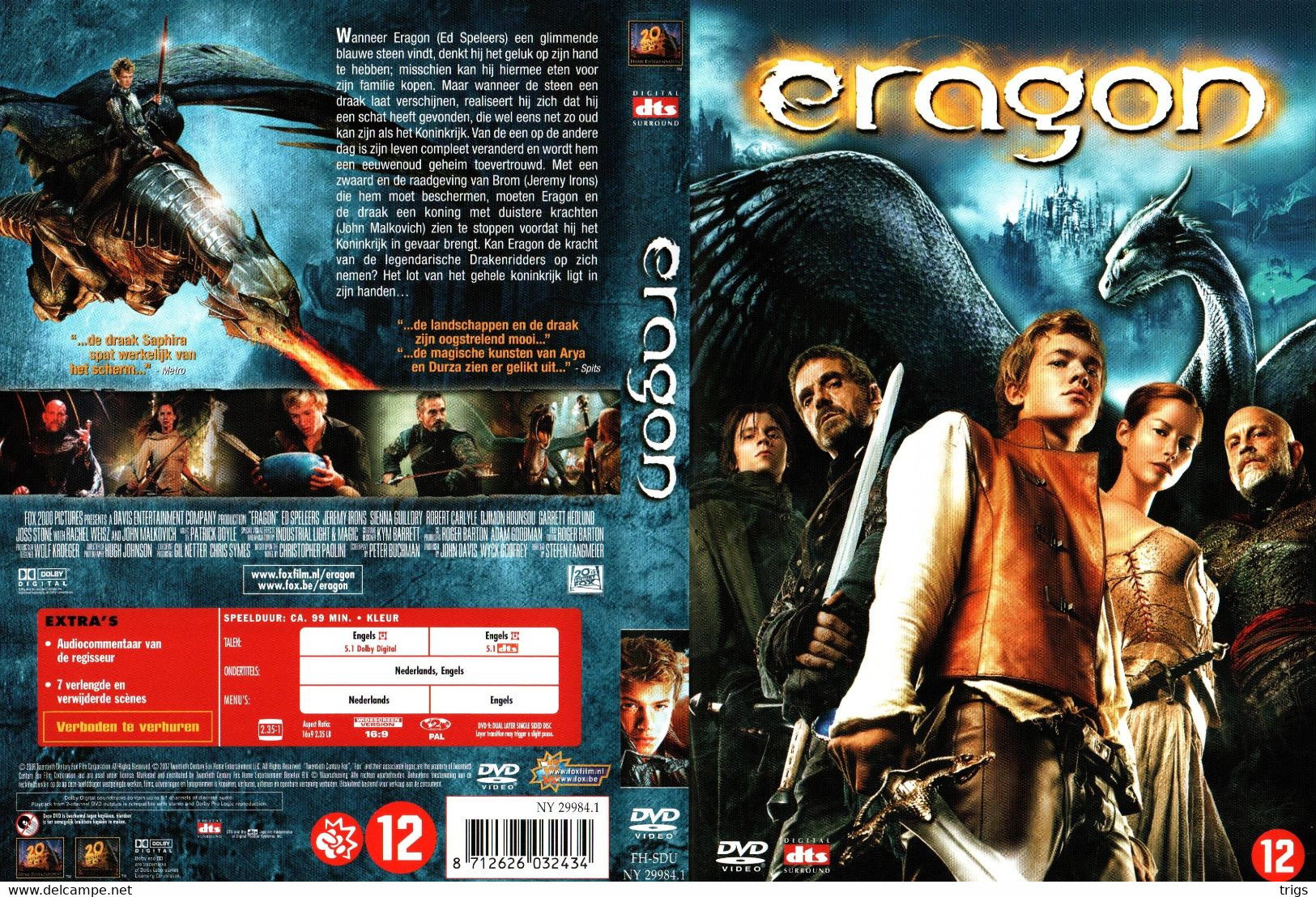 DVD - Eragon - Action, Aventure