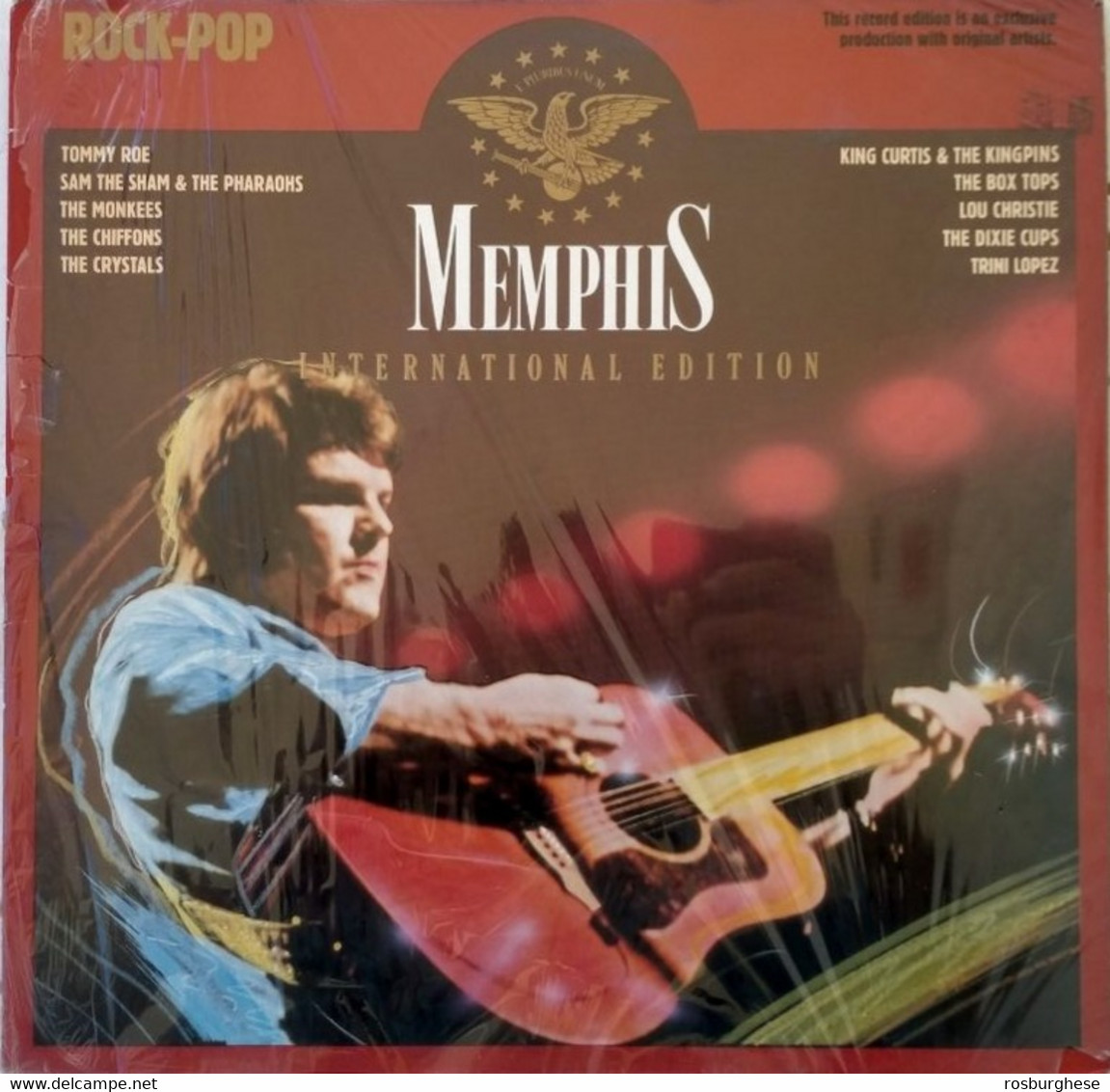 Memphis International Edition Rock Pop LP VINILE Colore Rosso - Editions Limitées