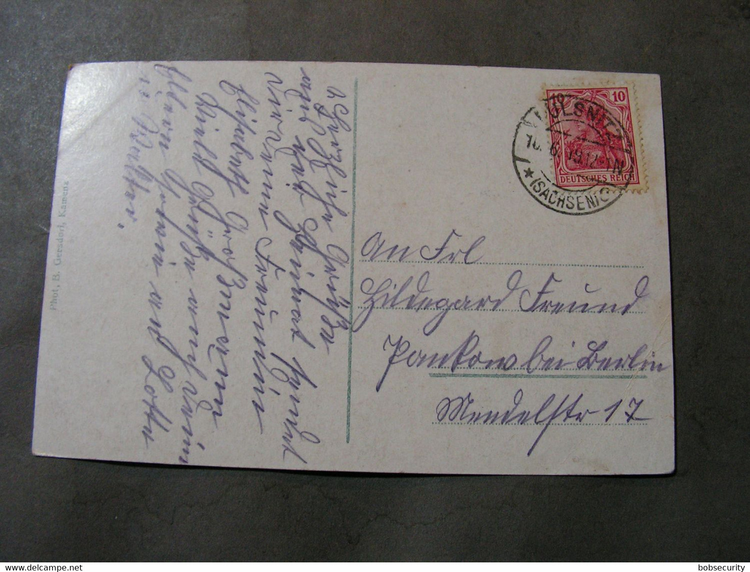 Forsthaus ,  ,  Aus Pulsnitz 1919 - Pulsnitz