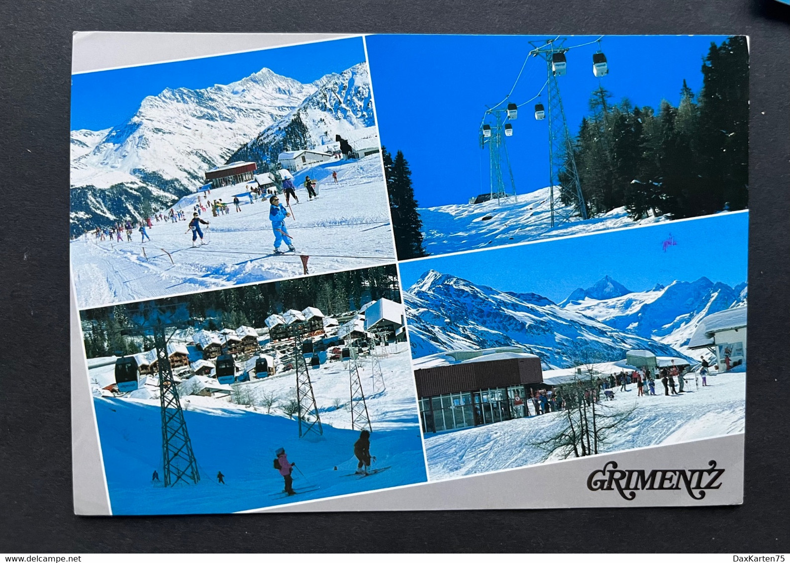 Grimentz Skigebiet/ 4 Ansichten - Grimentz