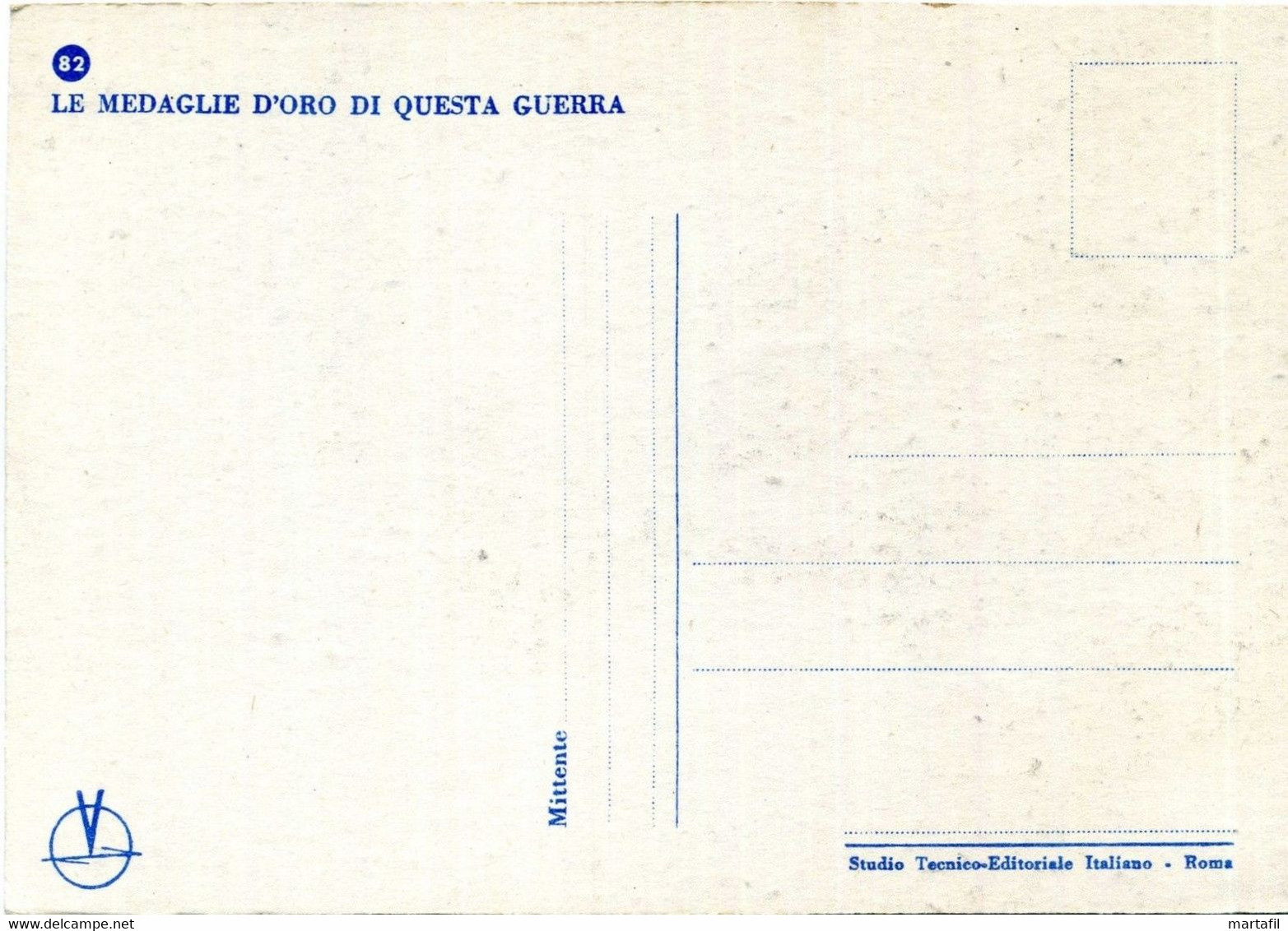 Cartolina - 1940 Medaglie D'oro TENENTE Battaglione ALPINI MARIO FRANCESCATTO / Nuova Non Spedita - Personaggi