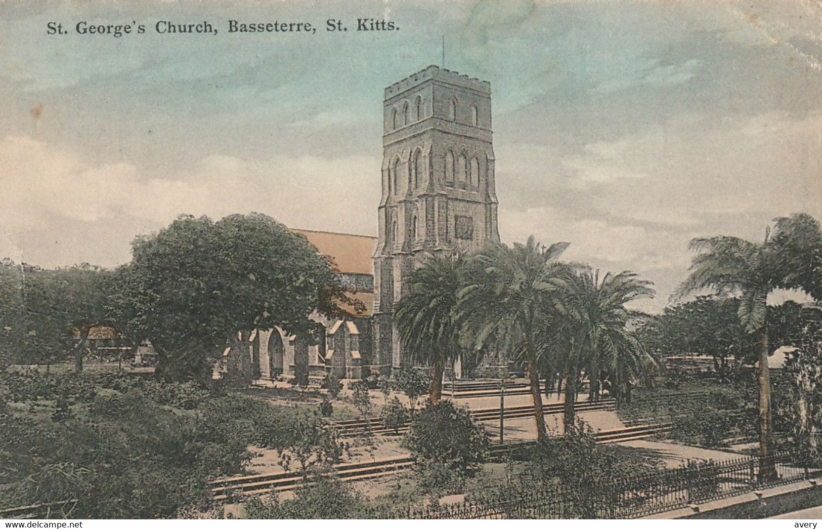 St. George's Church, Basseterre, St. Kitts. - Saint-Christophe-et-Niévès