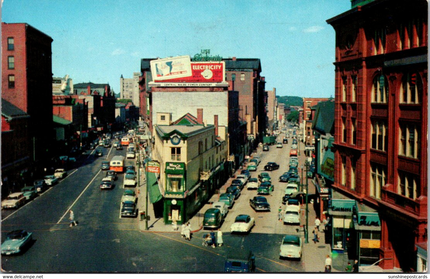 Maine Portland Main Street 1960 - Portland