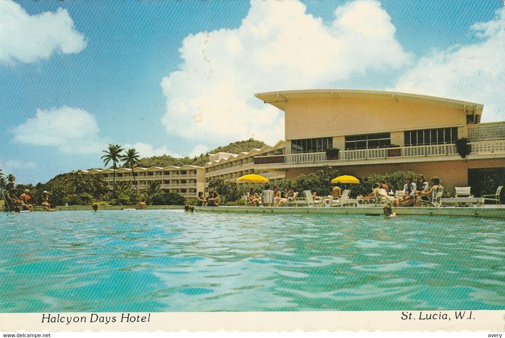 Halcyon Days Hotel, St. Lucia, West Indies - Sainte-Lucie