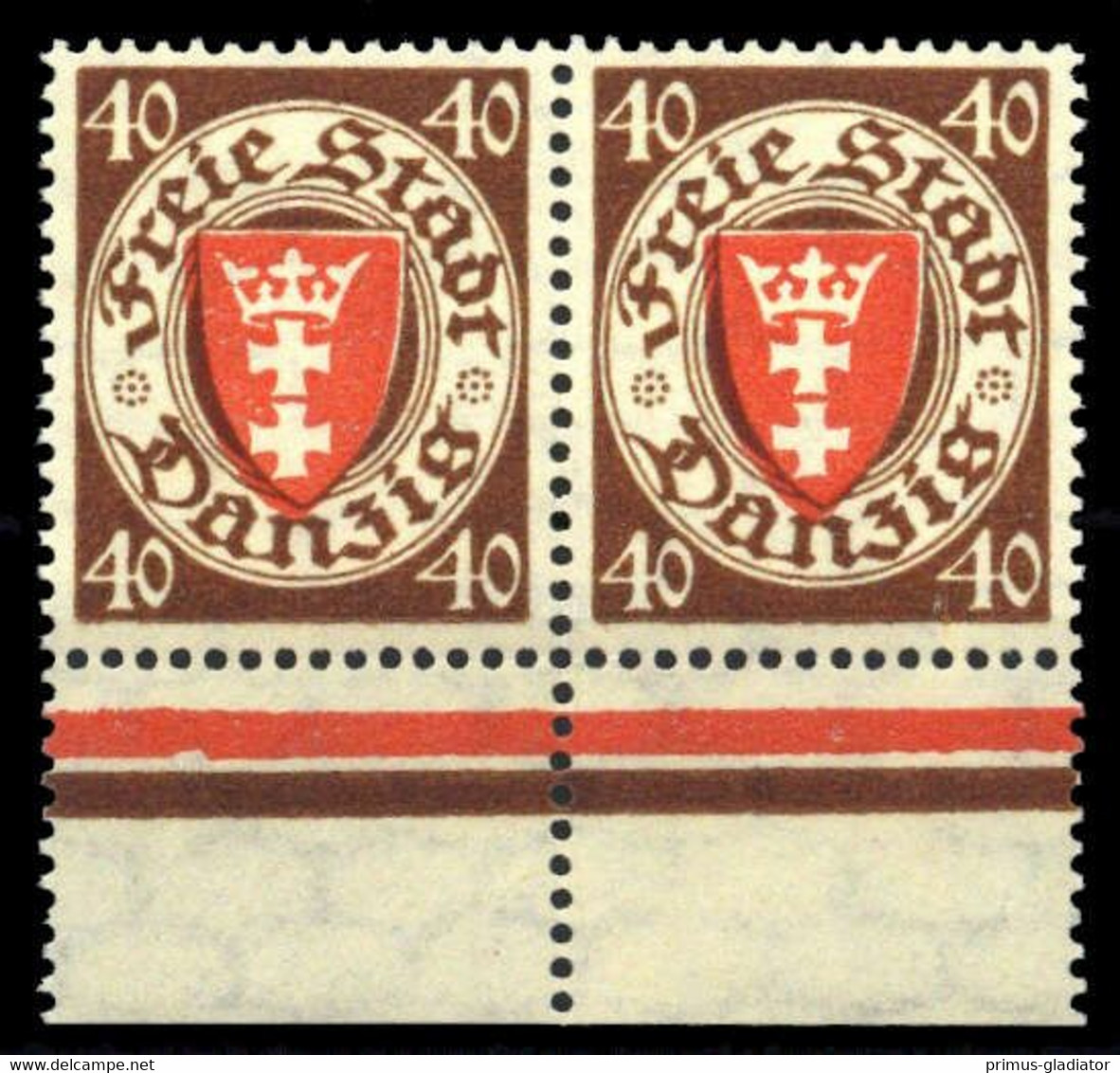 1935, Danzig, 243 (2) UR, ** - Postfris