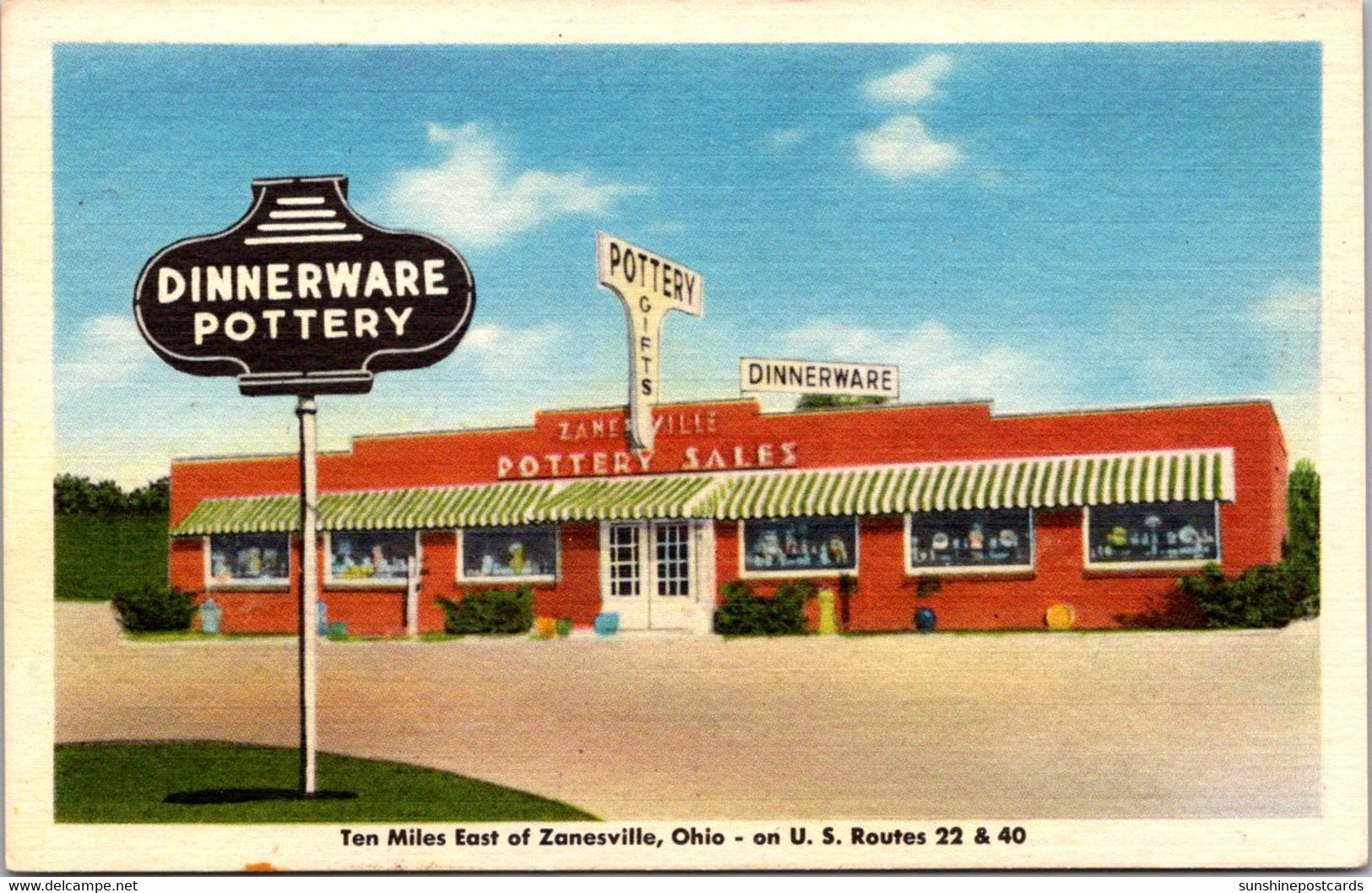 Ohio Zanesville Dinnerware And Pottery Store - Zanesville