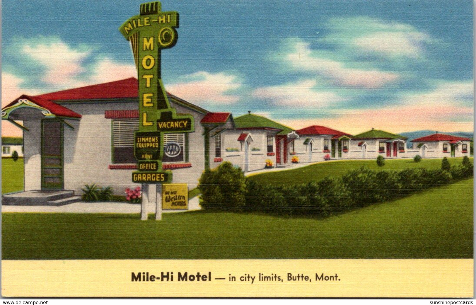 Montana Butte The Mile-Hi Motel - Butte