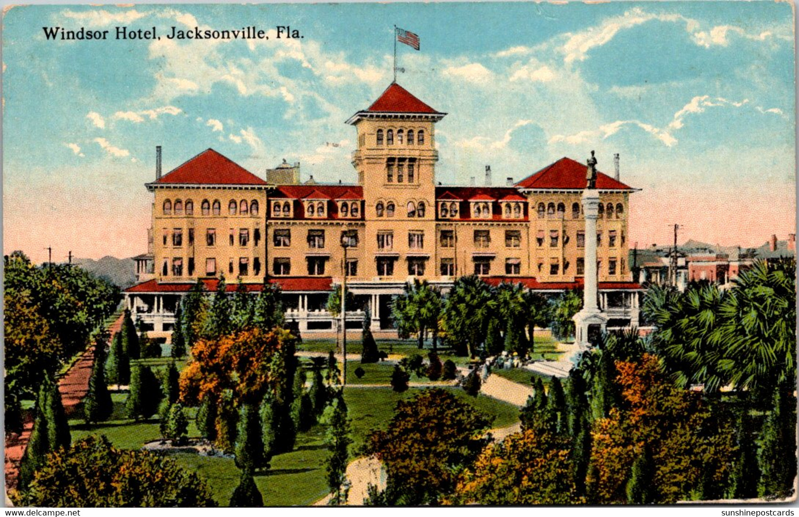 Florida Jacksonville The Windsor Hotel 1919 - Jacksonville