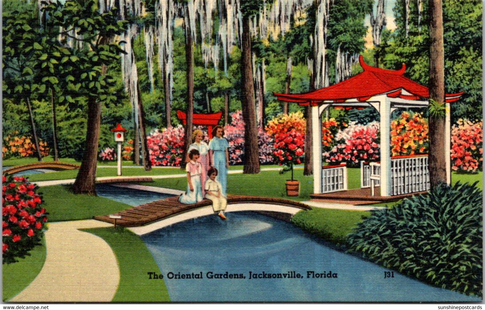 Florida Jacksonville The Oriental Gardens - Jacksonville