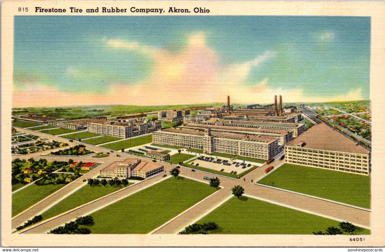 Ohio Akron Firestone Tire And Rubber Company - Akron