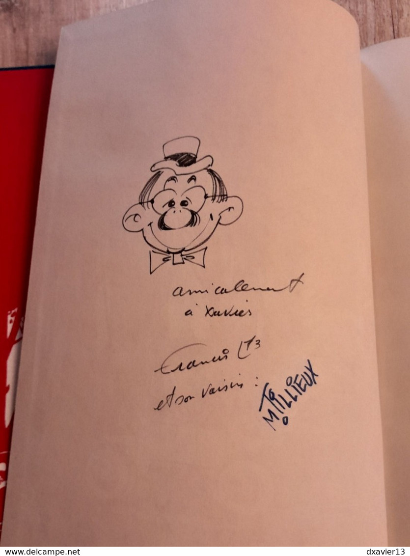 Bande Dessinée Dédicacée - Marc Lebut Et Son Voisin 6 - La Ford T Gagne (1972) - Autographs