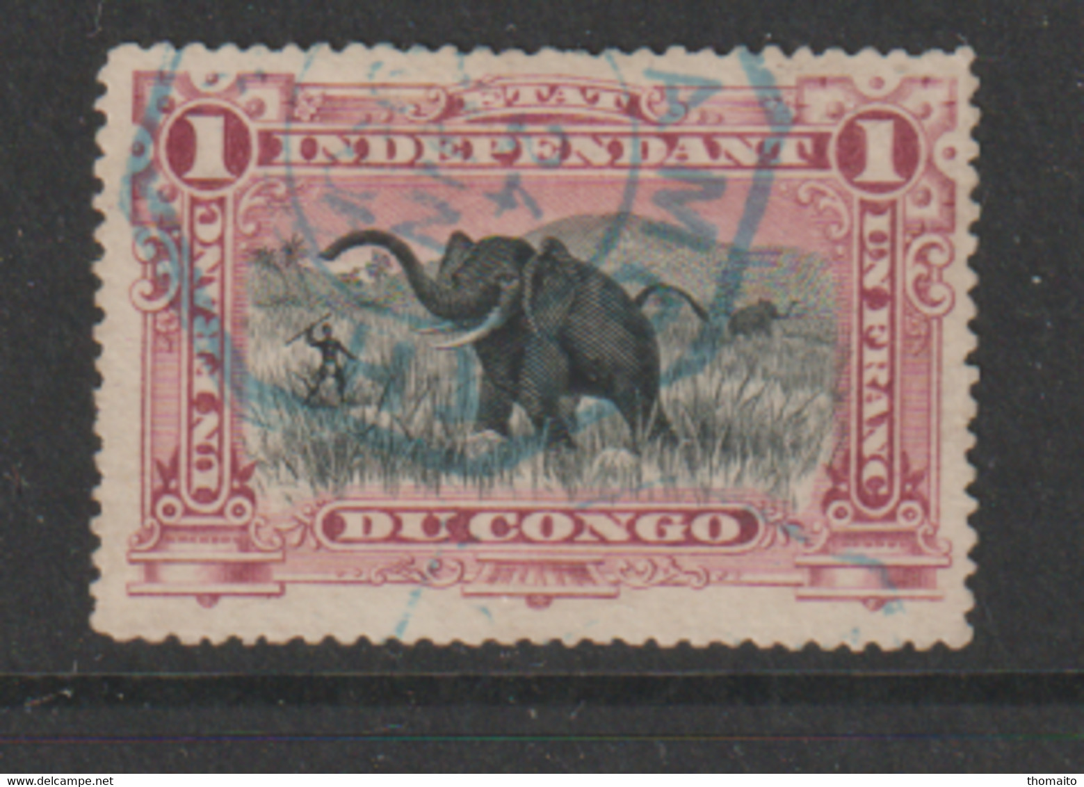 Belgisch Congo Belge - OBP/COB 26B  - Gest/Oblit/O - 1884-1894