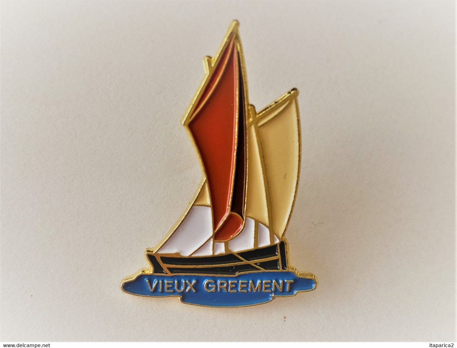 PINS BATEAUX  VOILIER  Vieux Gréement ( Signé Fraisse ) NEUF / MA06 - Bateaux