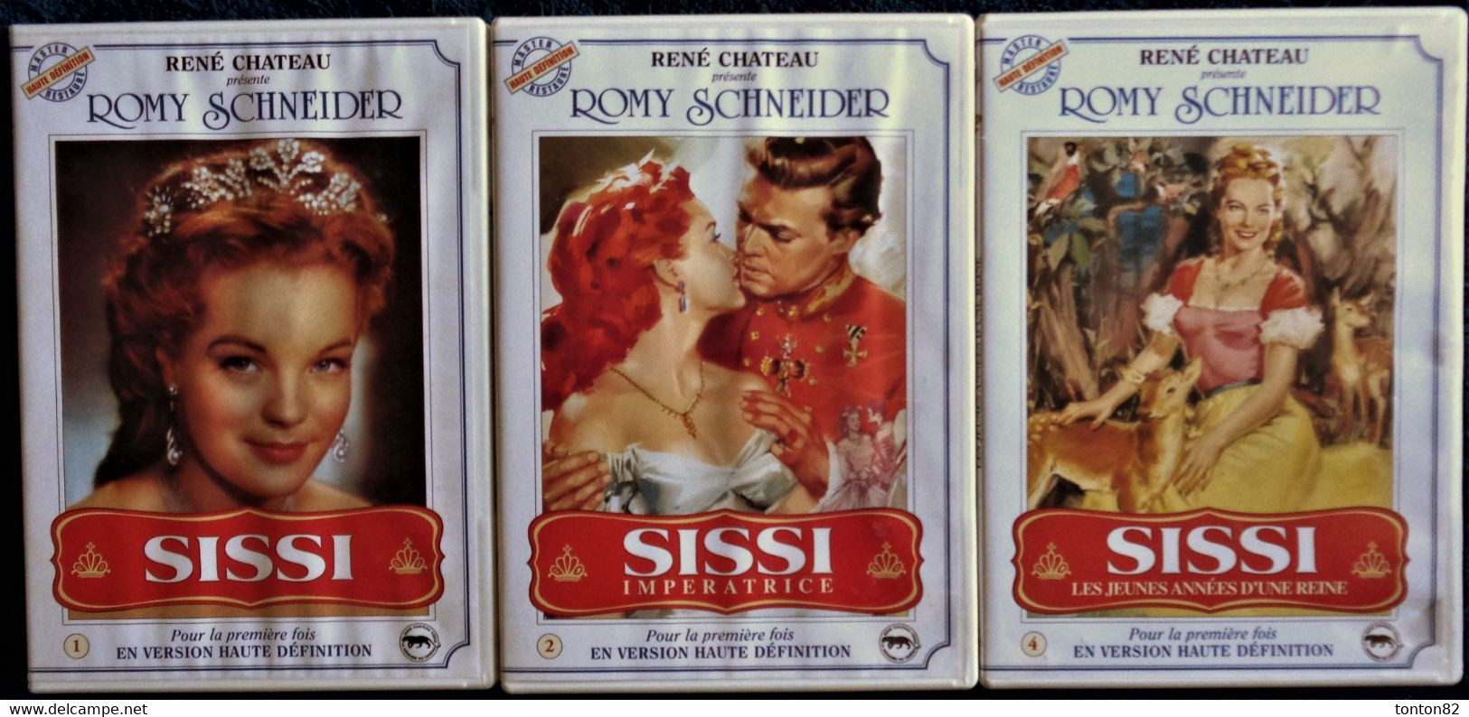 SISSI - Trois Films - Romy Schneider  . - Romantique