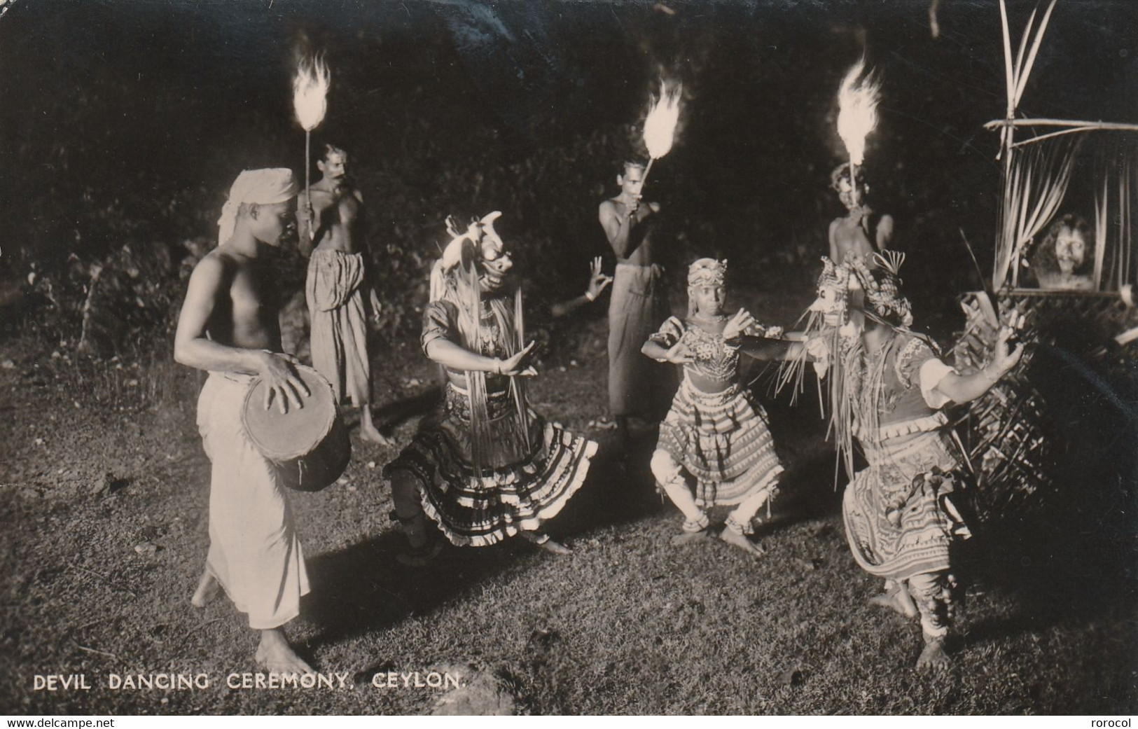 CEYLON CARTE POSTALE 1936 COLOMBO Pour Strasbourg France - Ceylon (...-1947)