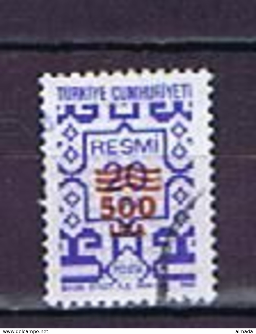 Türkei, Turkey 1989: Official, Michel 188 Used, Gestempelt - Official Stamps