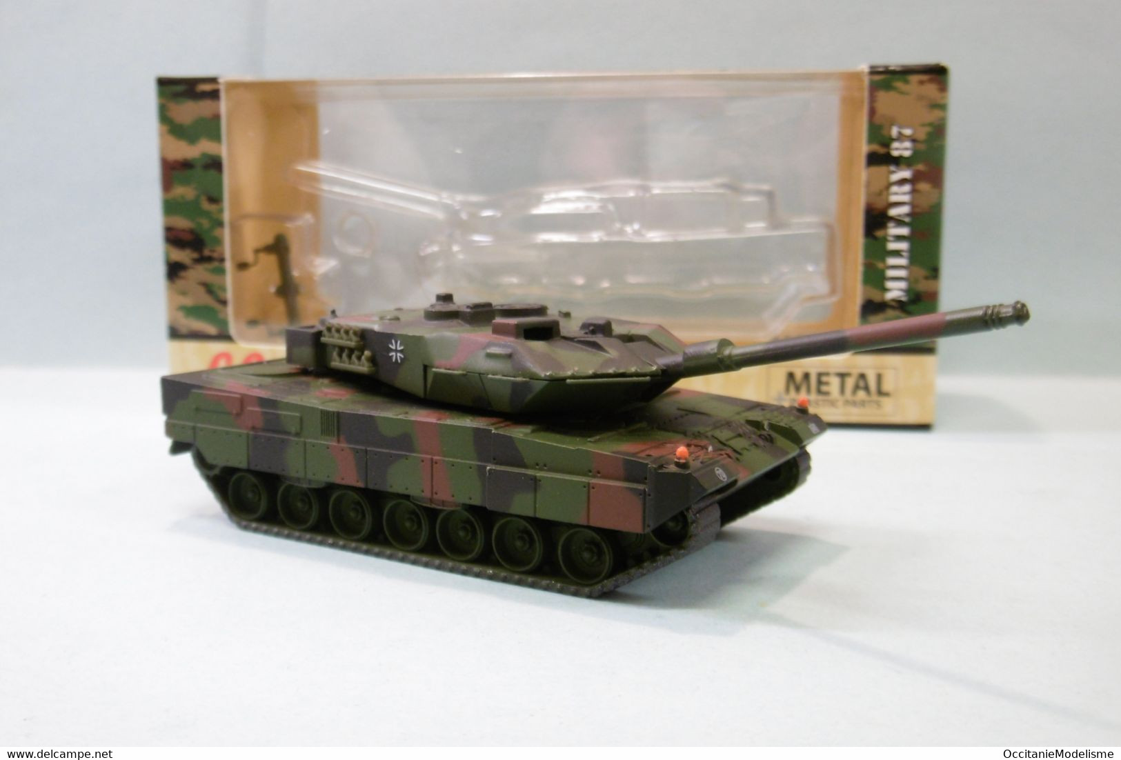 Schuco - Char LEOPARD 2A6 Bundeswehr Militaire Réf. 452656500 Neuf NBO HO 1/87 - Véhicules Routiers