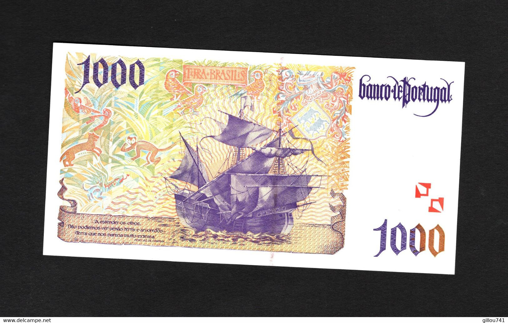 Portugal, 1,000 Escudos, 1995-2000 "Portuguese Seafarers & Explorers" Issue - Portugal