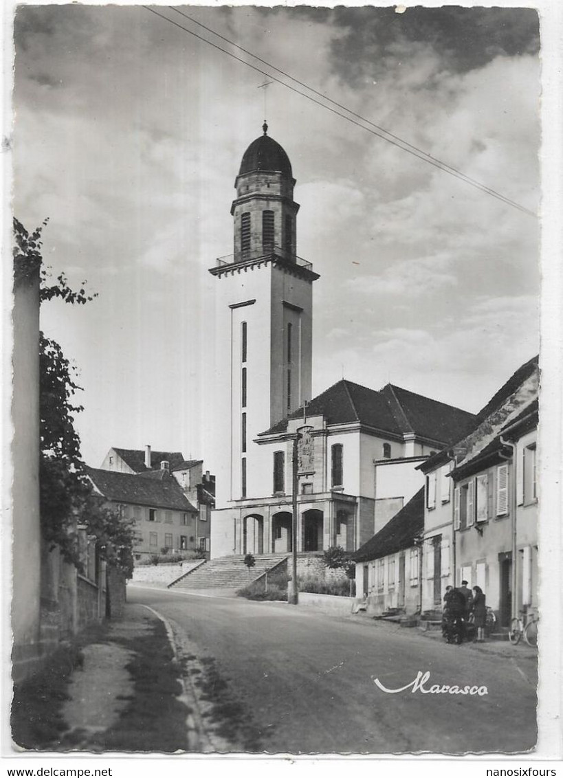 D 67. WASSELONNE.  LA NOUVELLE EGLISE ST JEAN BOSCO.  CARTE ECRITE - Wasselonne