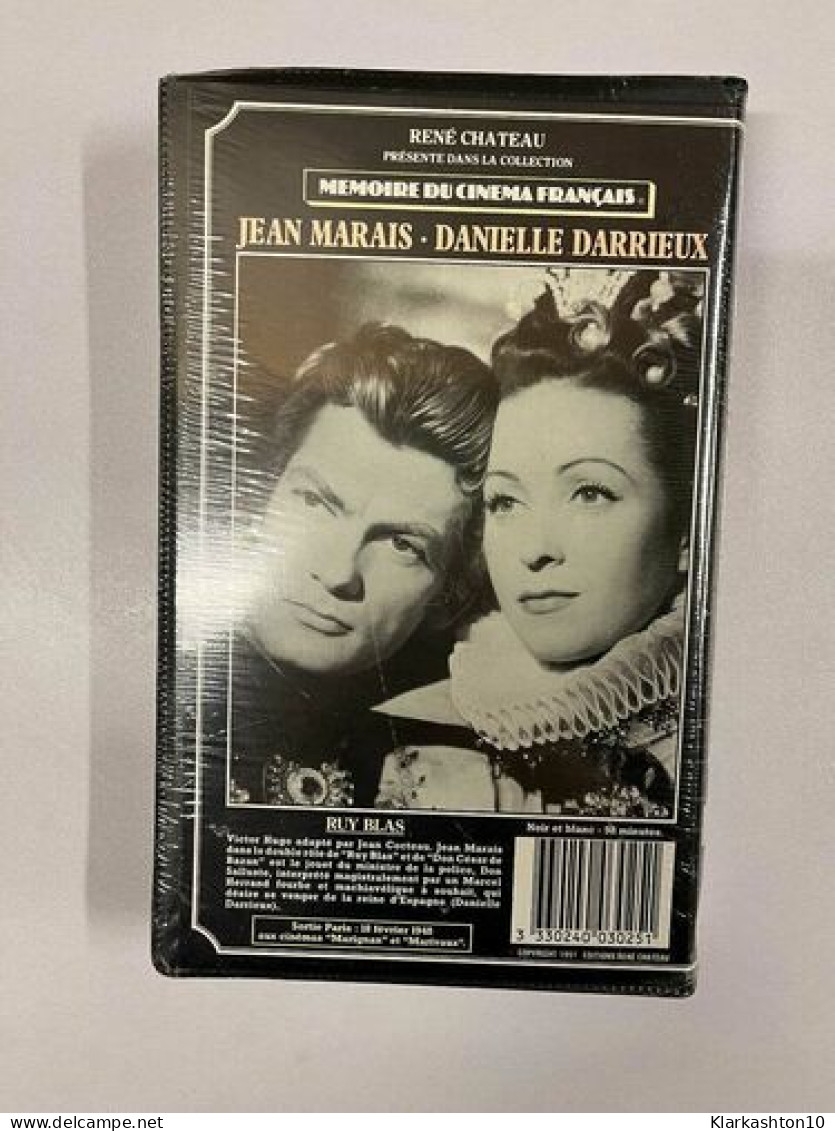 Jean Marais Danielle Darrieux - René Chateau VHS NEUVE SOUS BLISTER - Autres & Non Classés