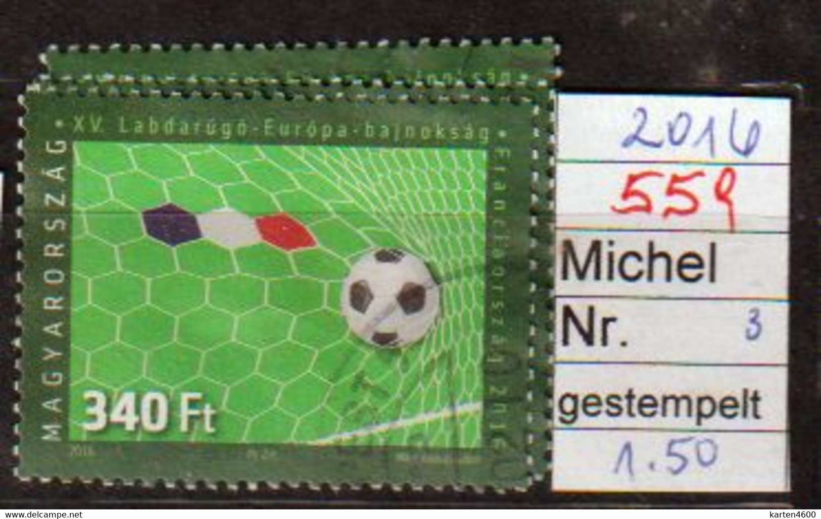 Fußball EM Frankreich (559) - Used Stamps