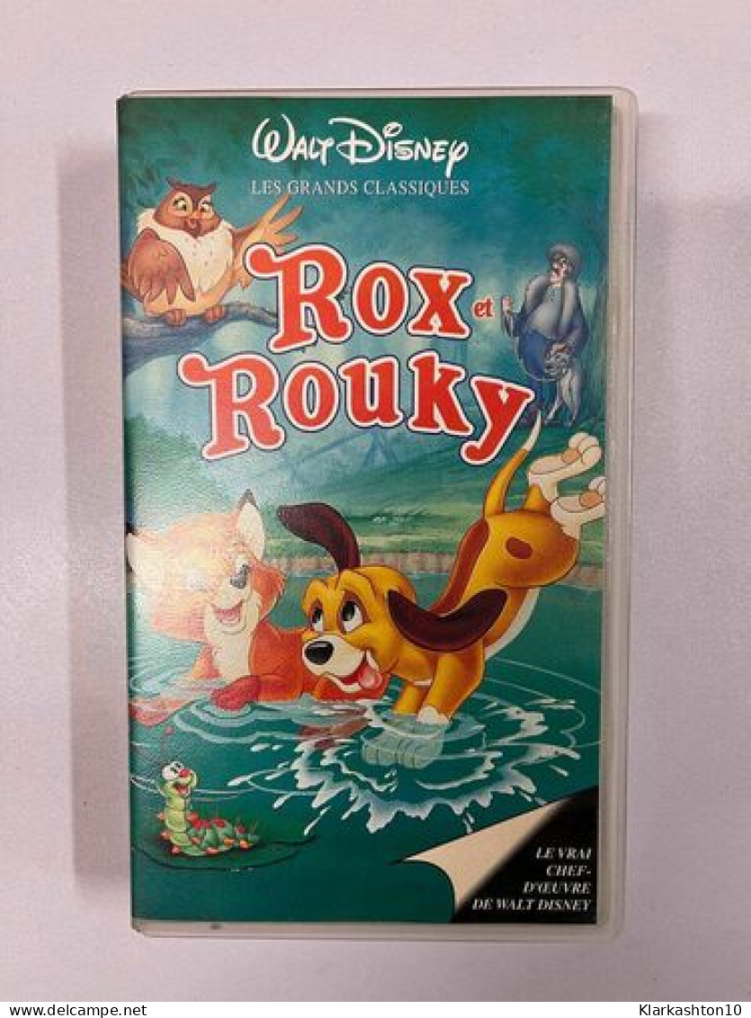 Rox Et Rouky - Walt Disney VHS Cassette Vidéo - Autres & Non Classés