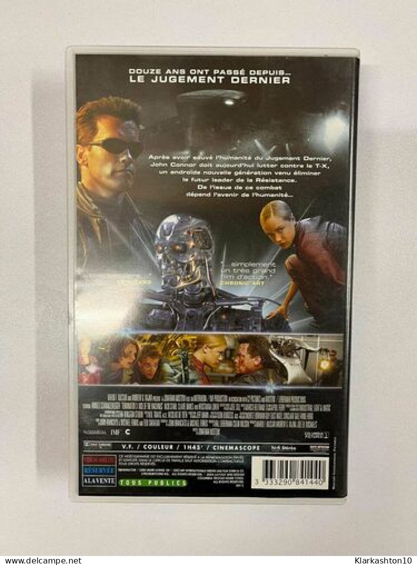 Terminator 3 - Le Soulèvement Des Machines Schwarzenegger VHS Cassette Vidéo - Autres & Non Classés